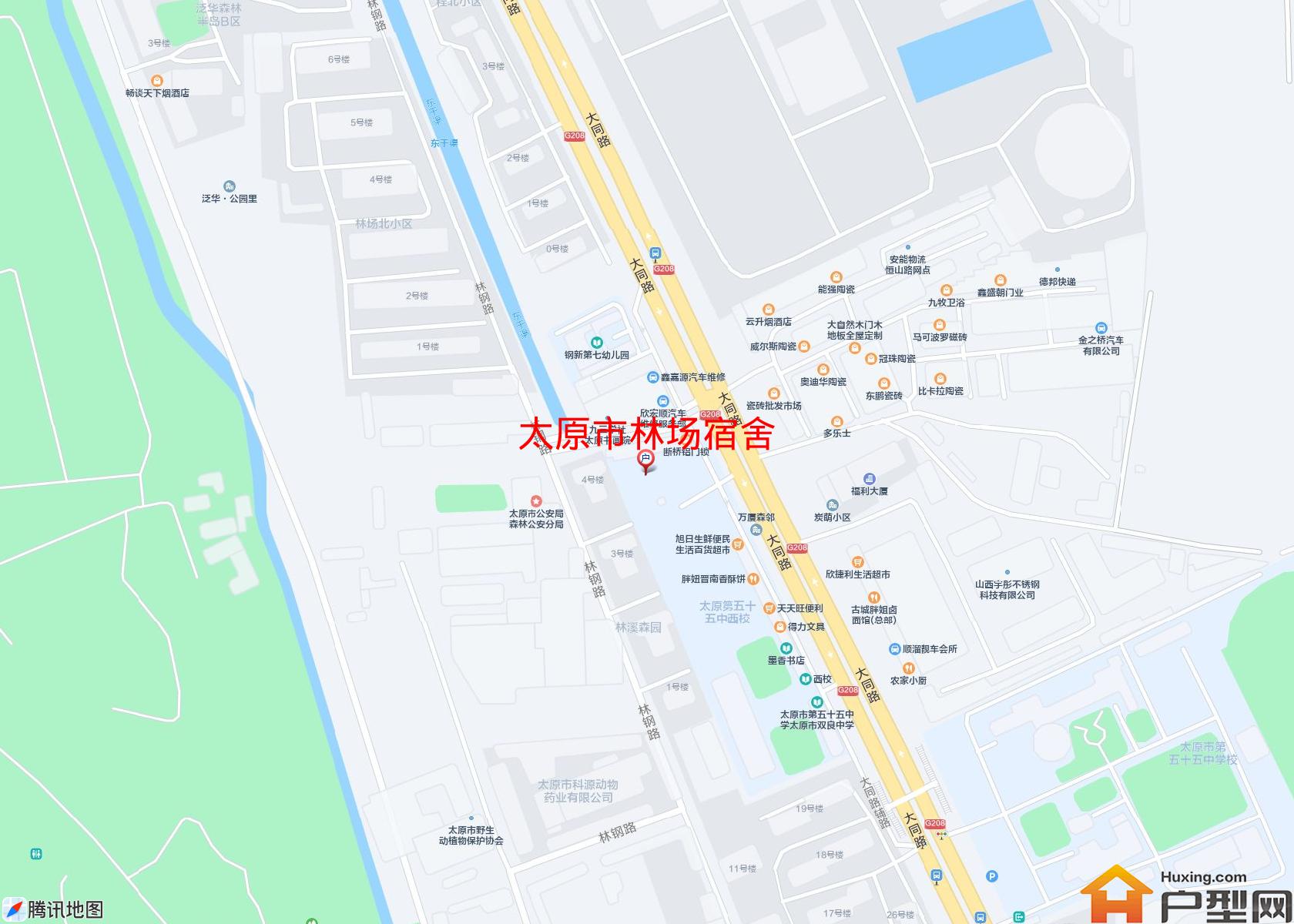 林场宿舍小区 - 户型网