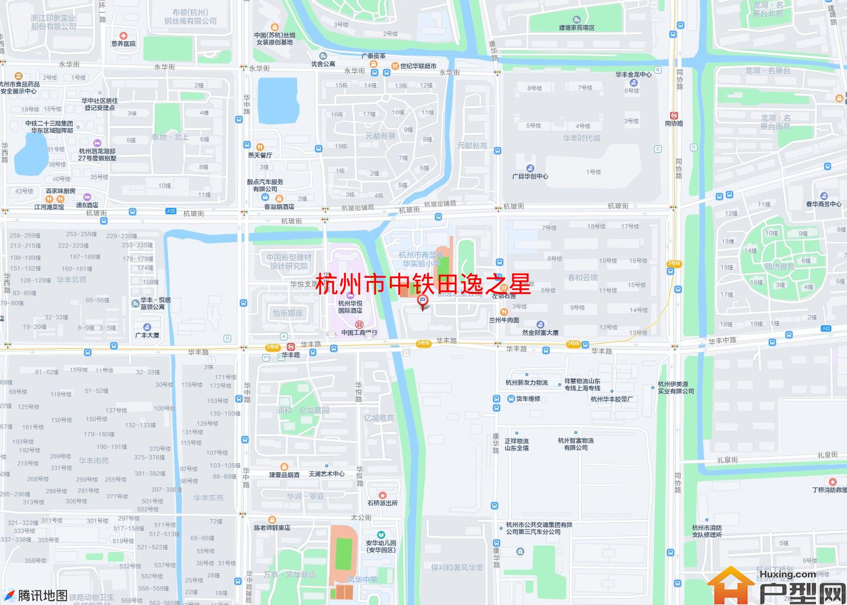 中铁田逸之星小区 - 户型网