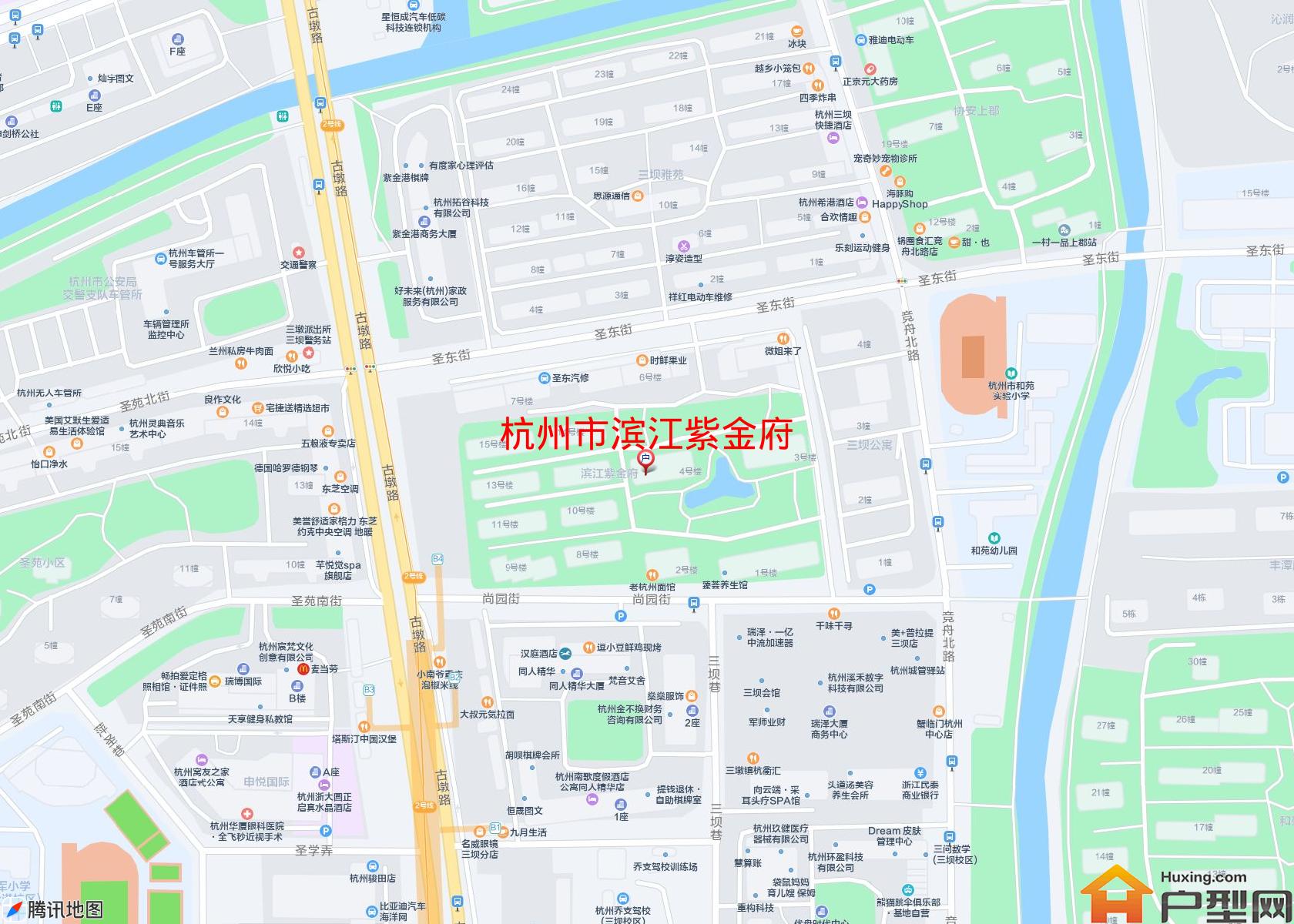 滨江紫金府小区 - 户型网