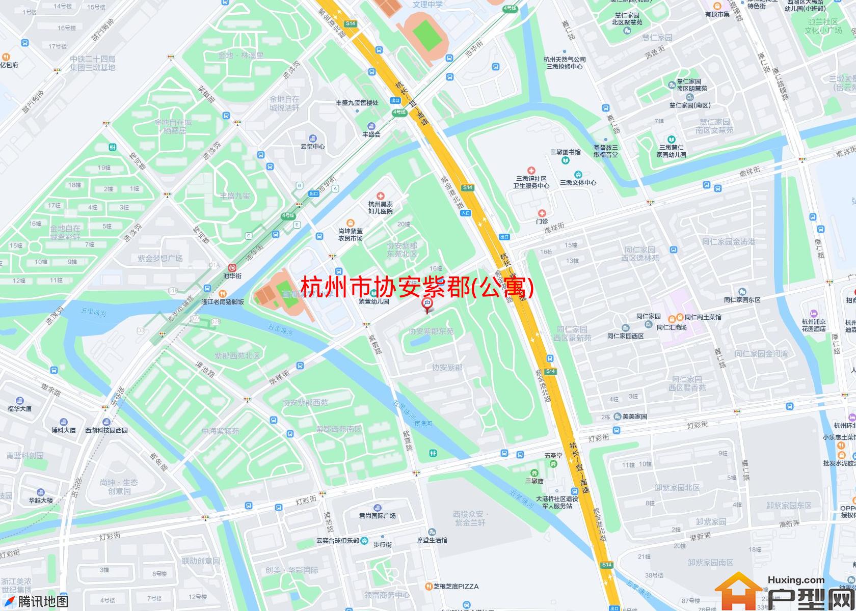 协安紫郡(公寓)小区 - 户型网