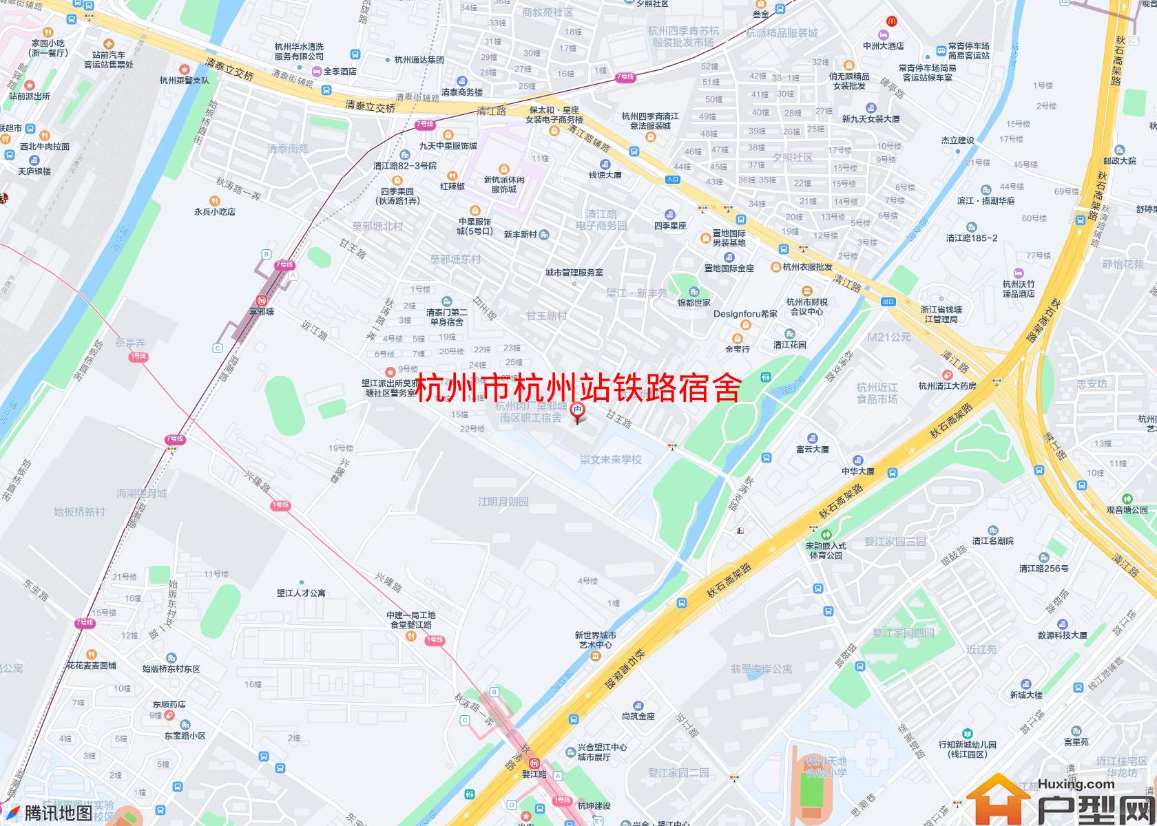 杭州站铁路宿舍小区 - 户型网