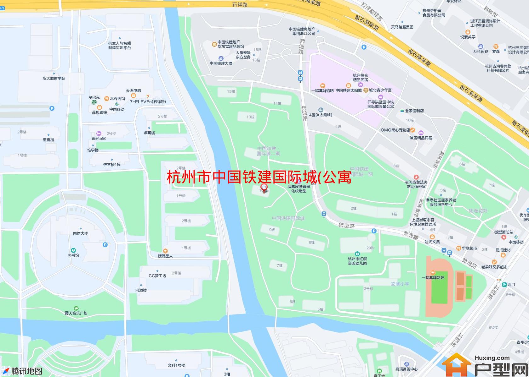 中国铁建国际城(公寓)小区 - 户型网