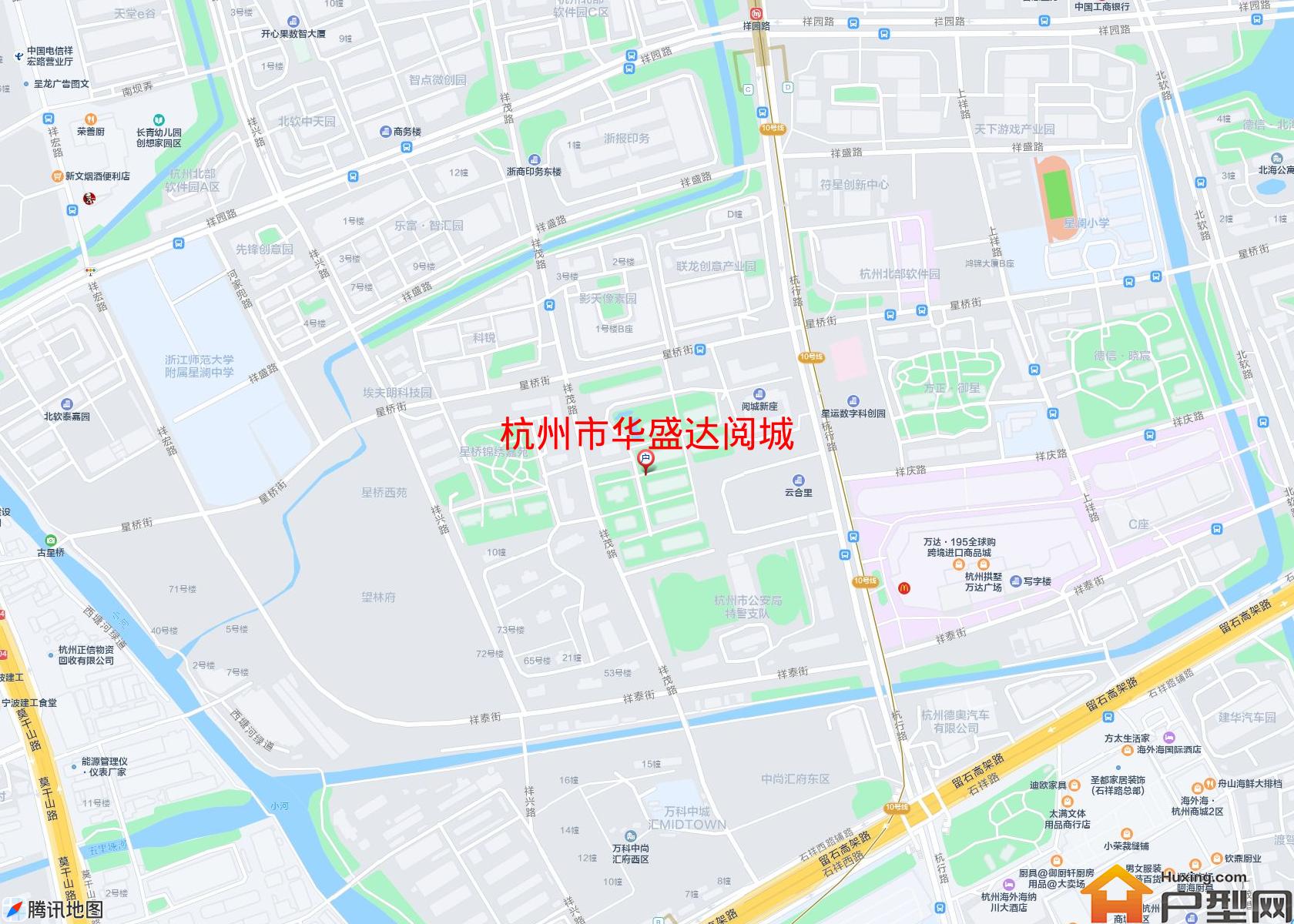 华盛达阅城小区 - 户型网