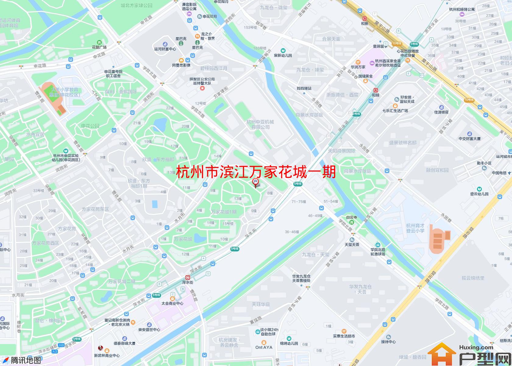 滨江万家花城一期小区 - 户型网