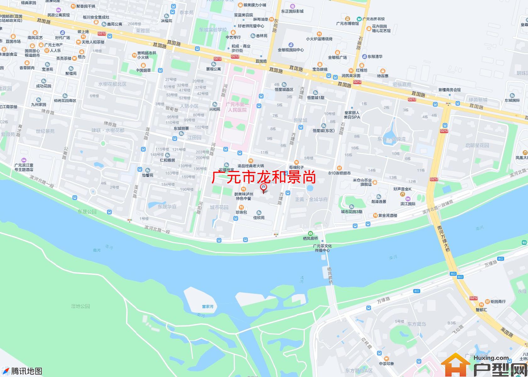 龙和景尚小区 - 户型网