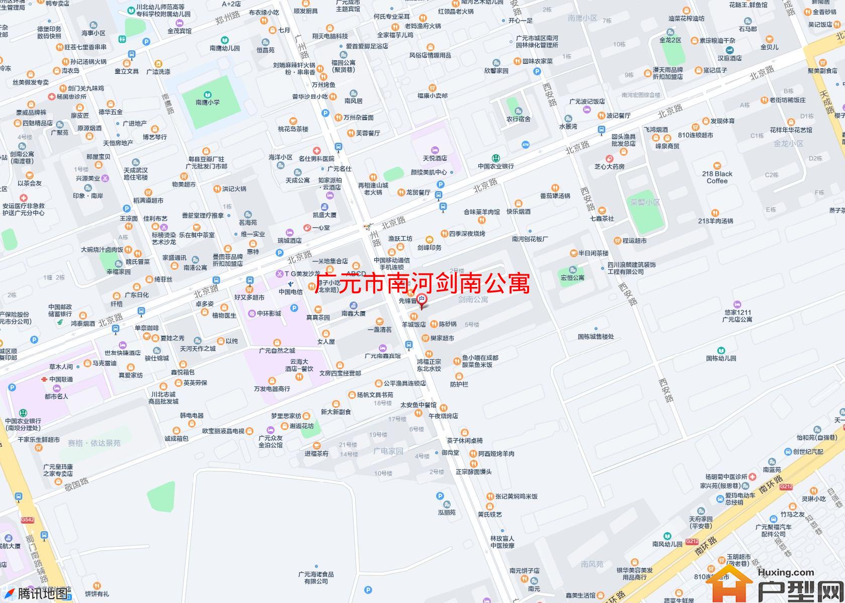 南河剑南公寓小区 - 户型网