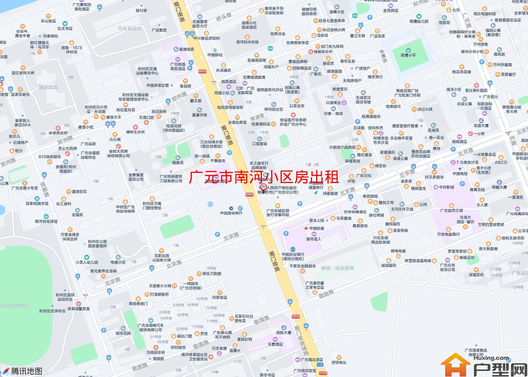 南河小区房出租小区 - 户型网