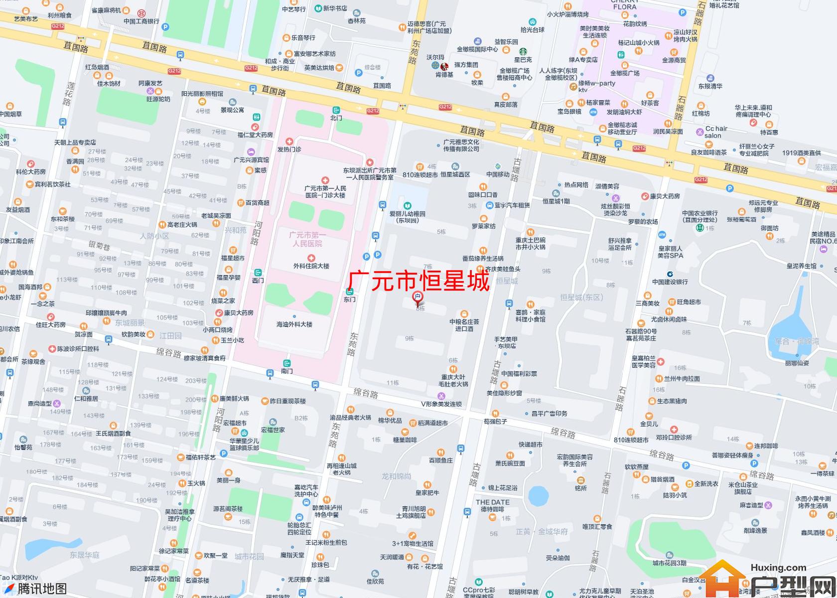 恒星城小区 - 户型网