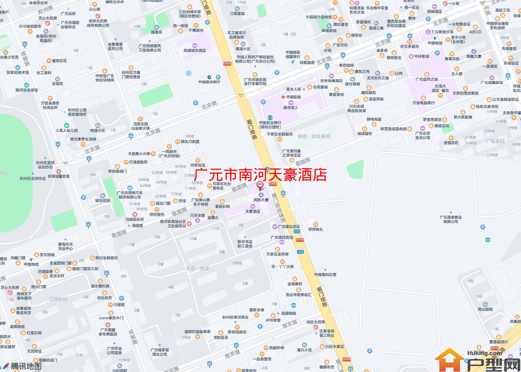 南河天豪酒店小区 - 户型网