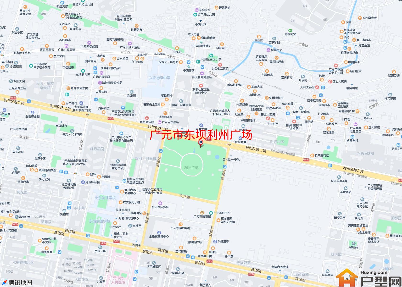 东坝利州广场小区 - 户型网
