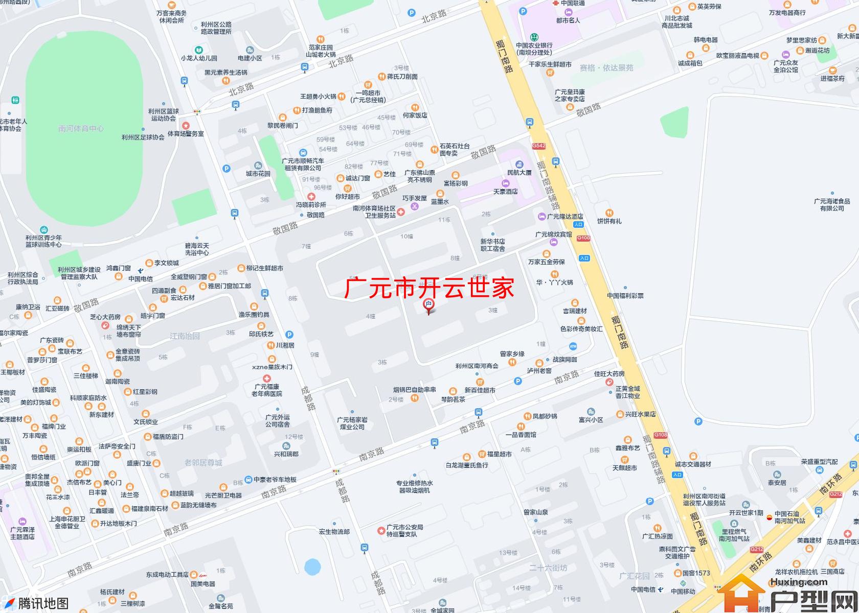 开云世家小区 - 户型网