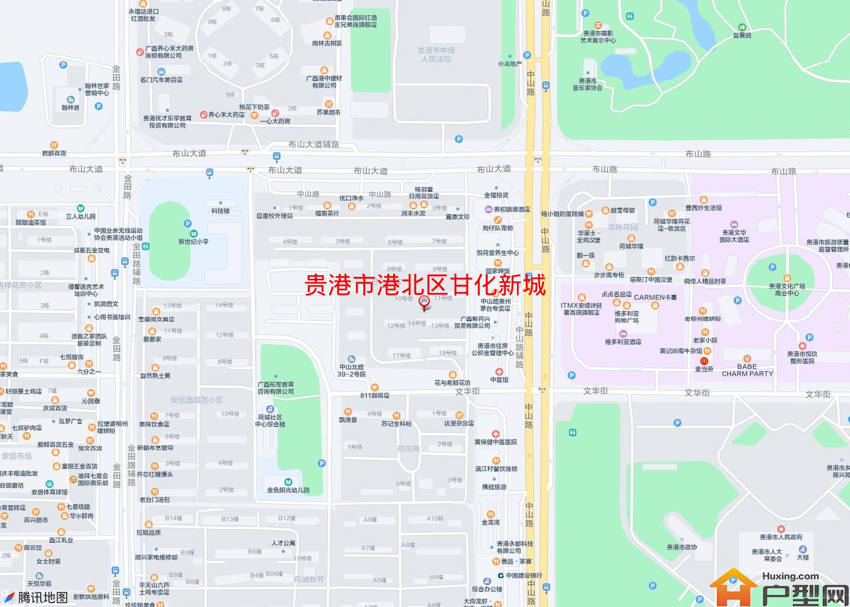 港北区甘化新城小区 - 户型网