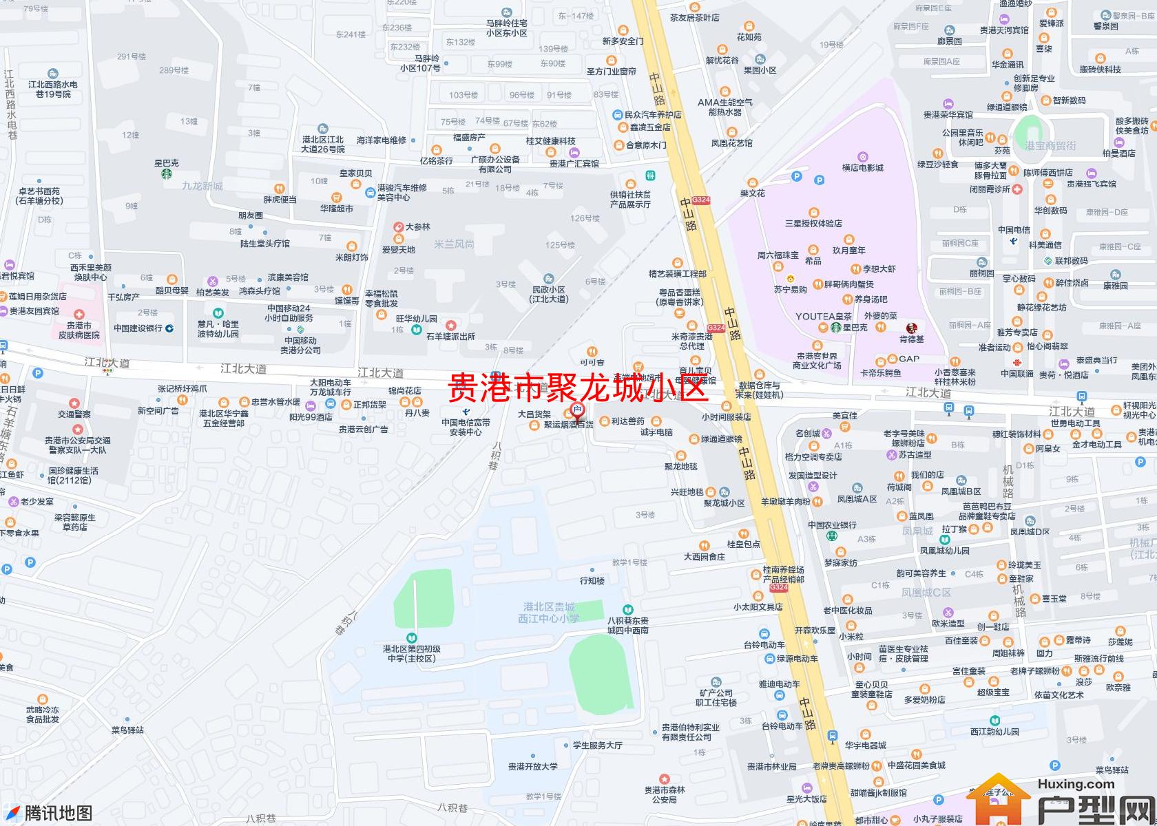 聚龙城小区小区 - 户型网