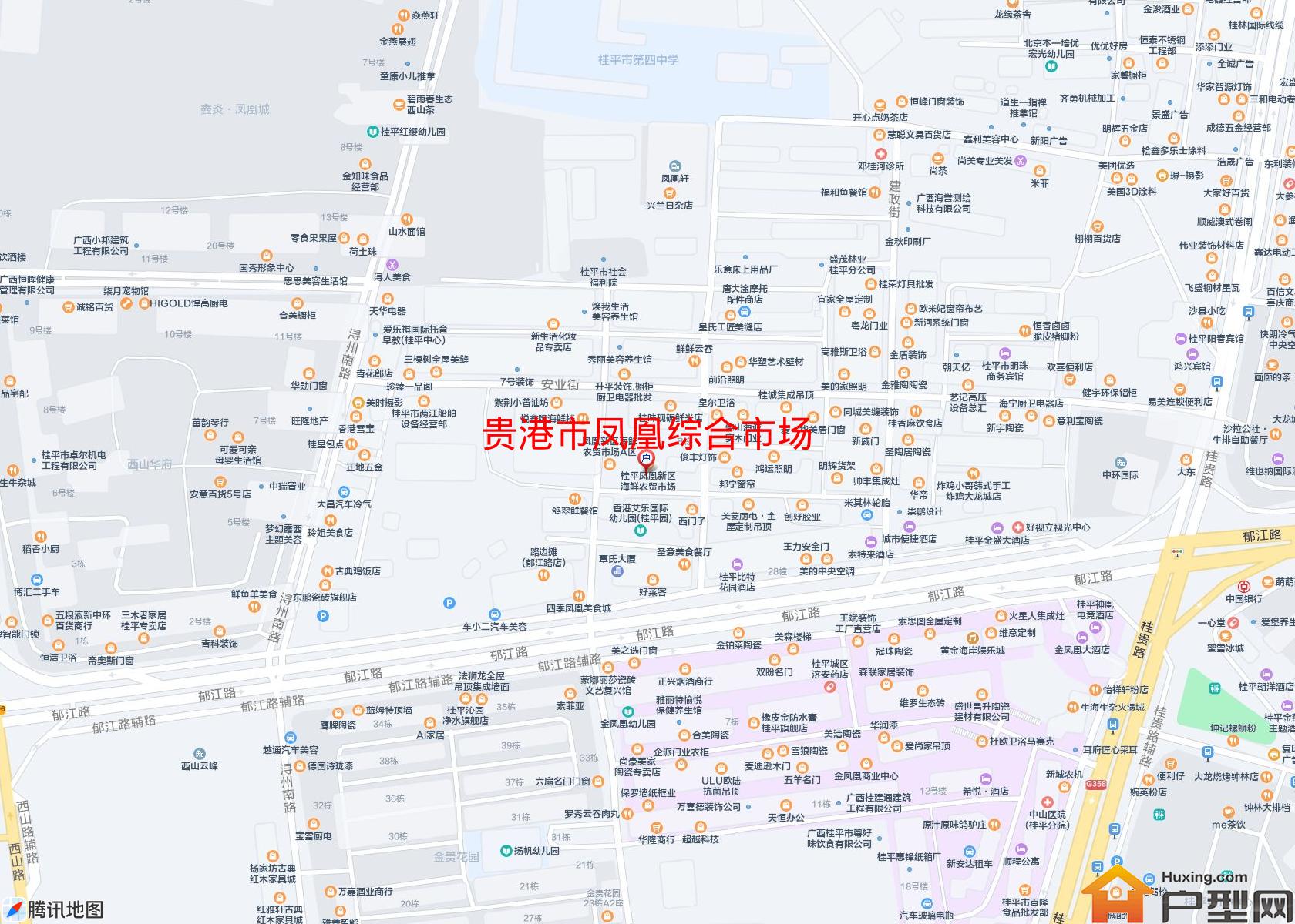 凤凰综合市场小区 - 户型网