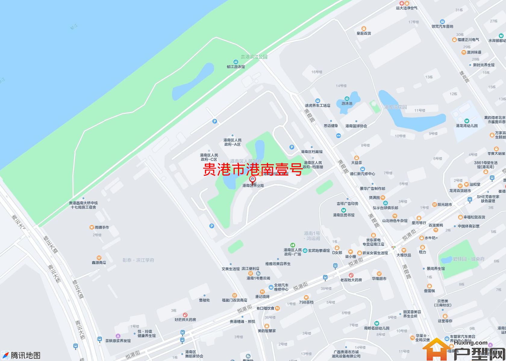 港南壹号小区 - 户型网