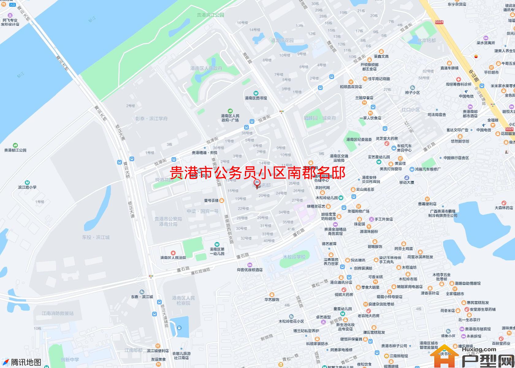 公务员小区南郡名邸小区 - 户型网