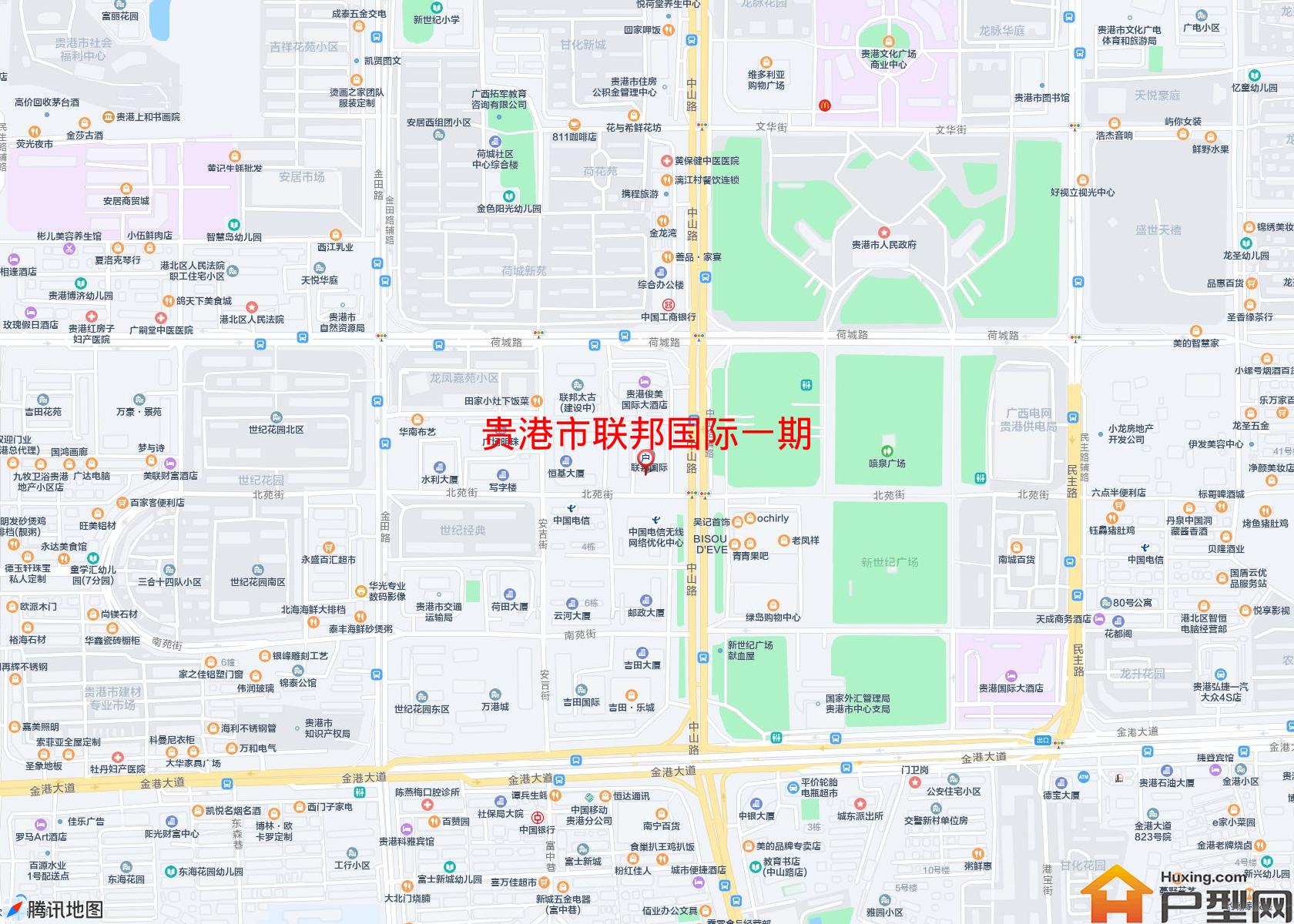 联邦国际一期小区 - 户型网