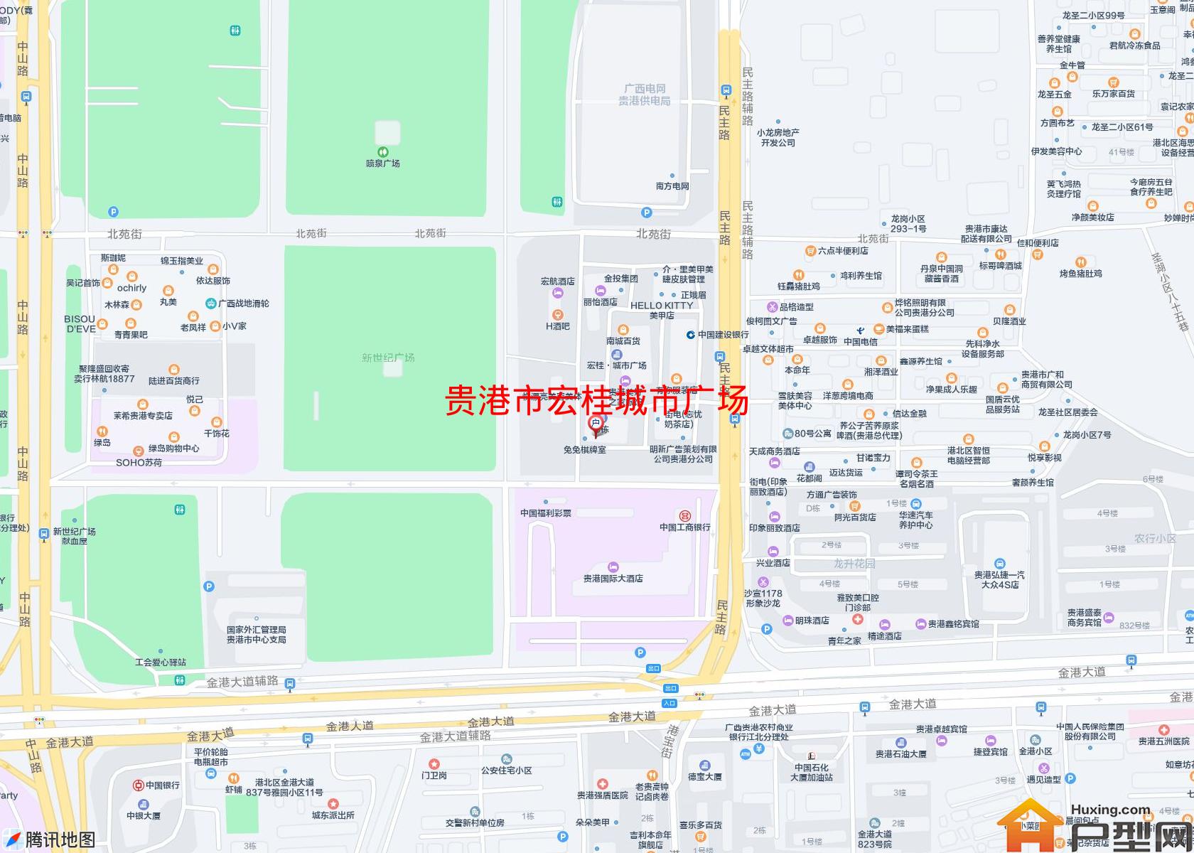 宏桂城市广场小区 - 户型网