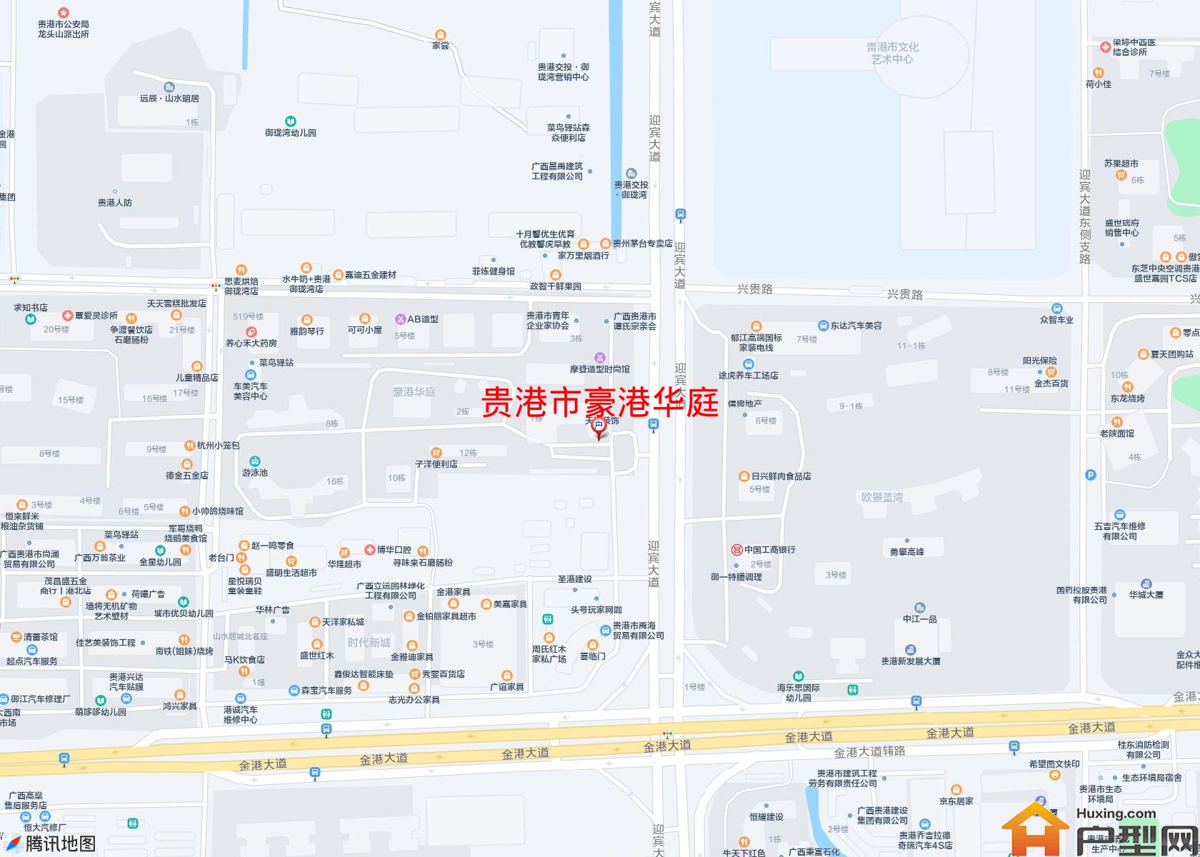 豪港华庭小区 - 户型网