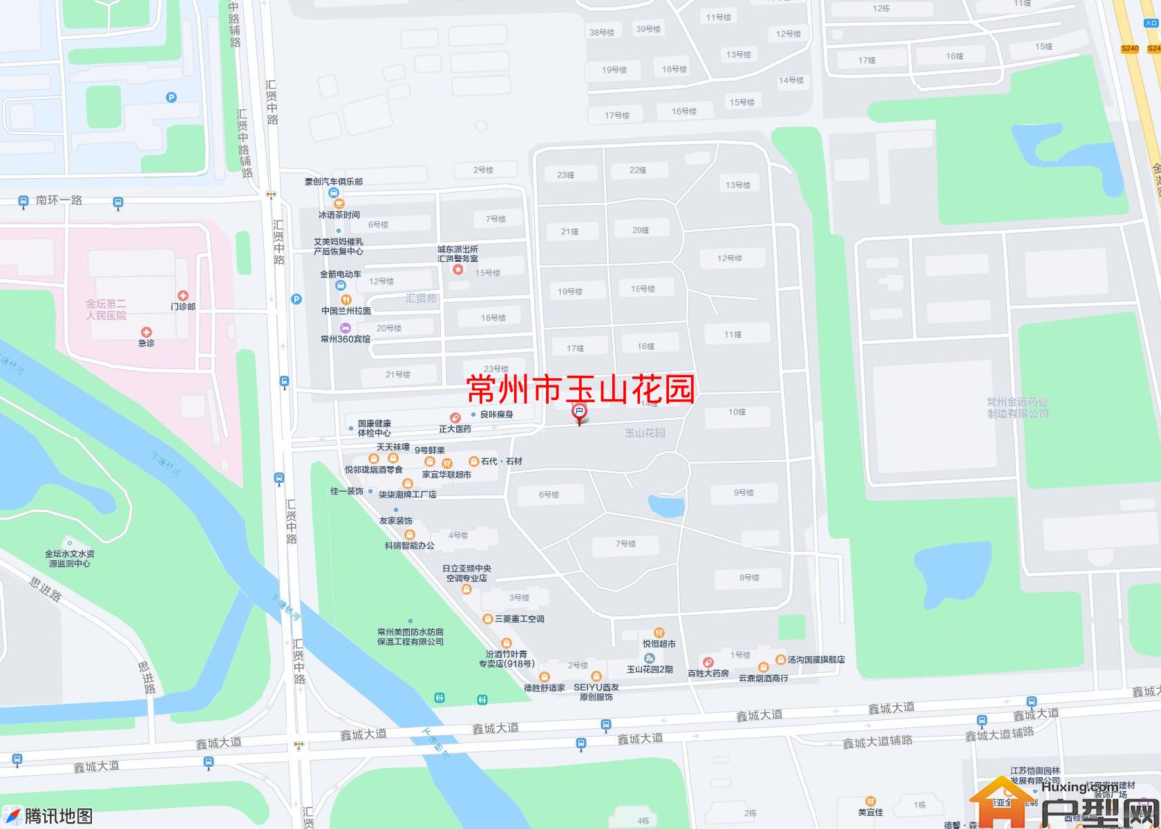 玉山花园小区 - 户型网