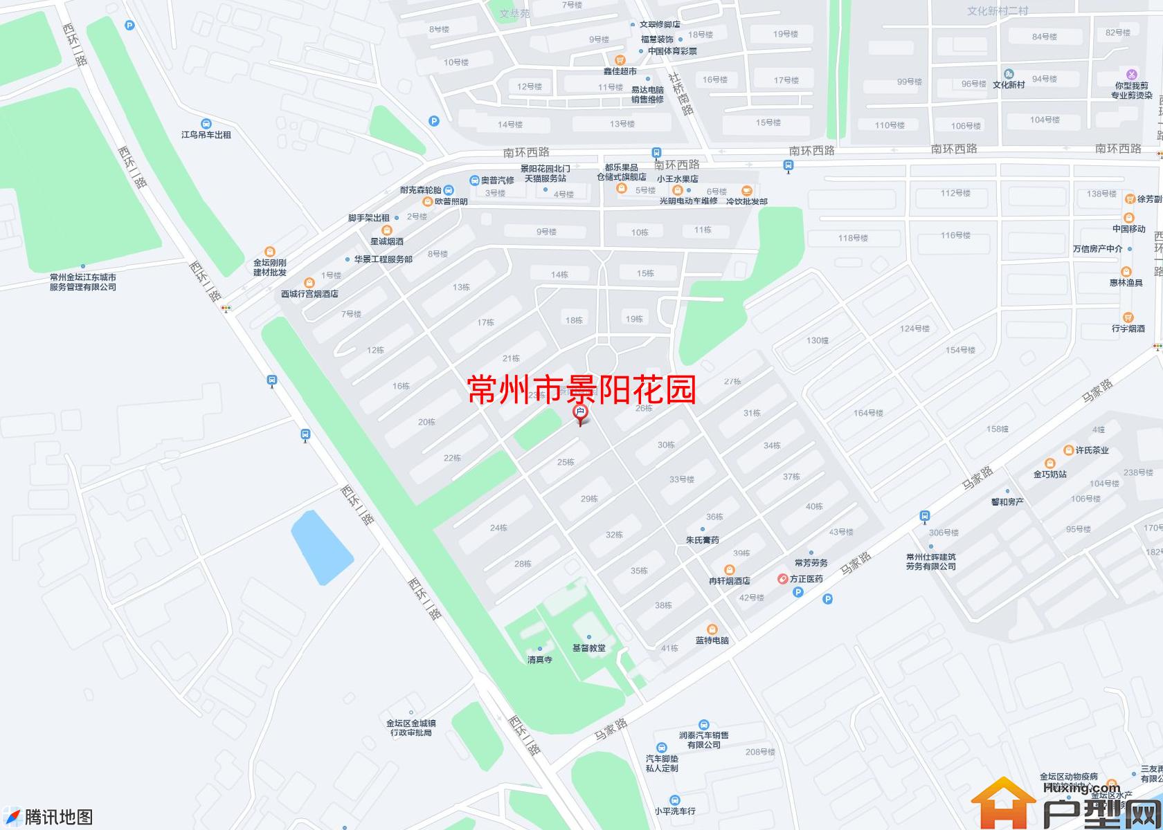 景阳花园小区 - 户型网