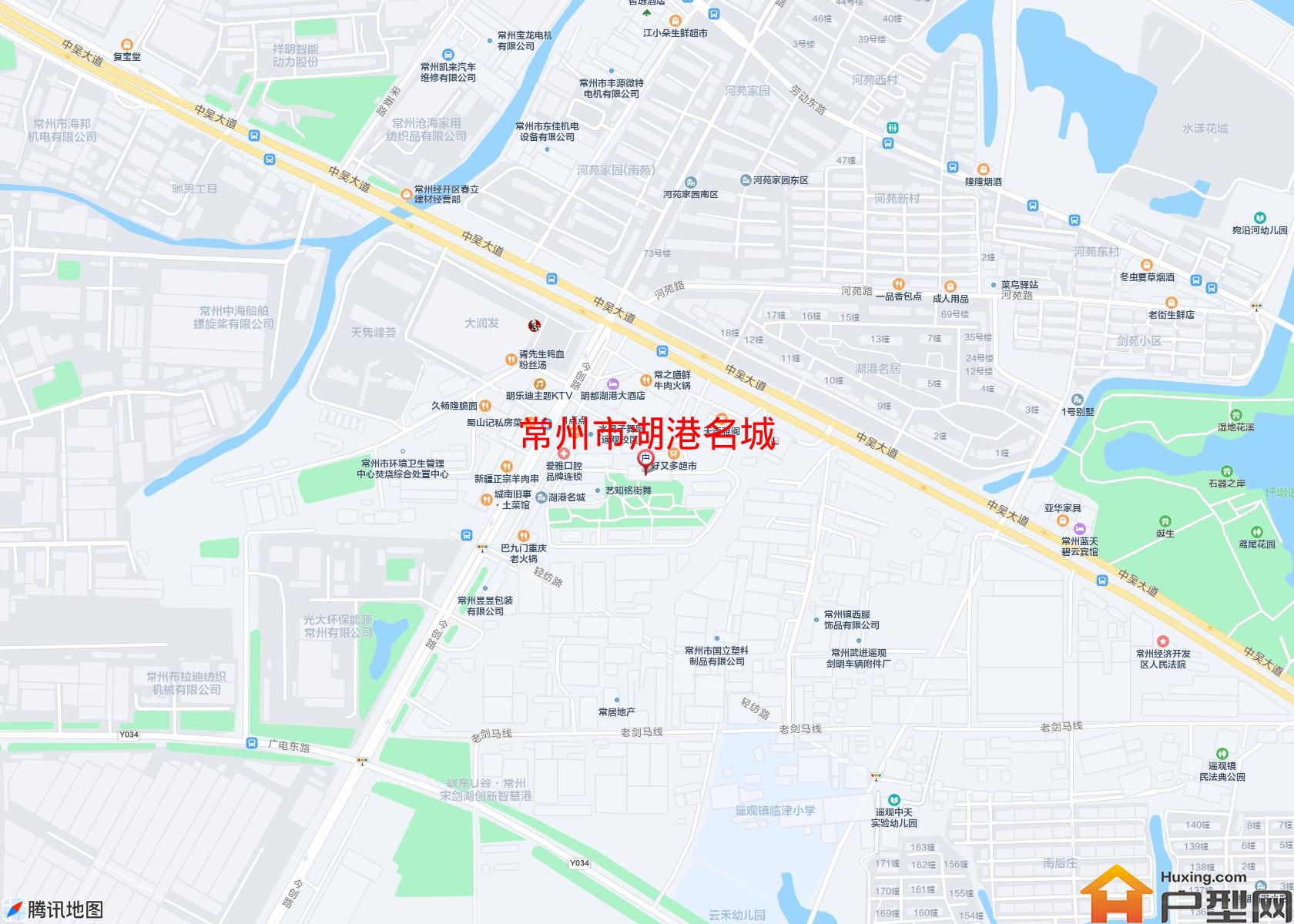 湖港名城小区 - 户型网