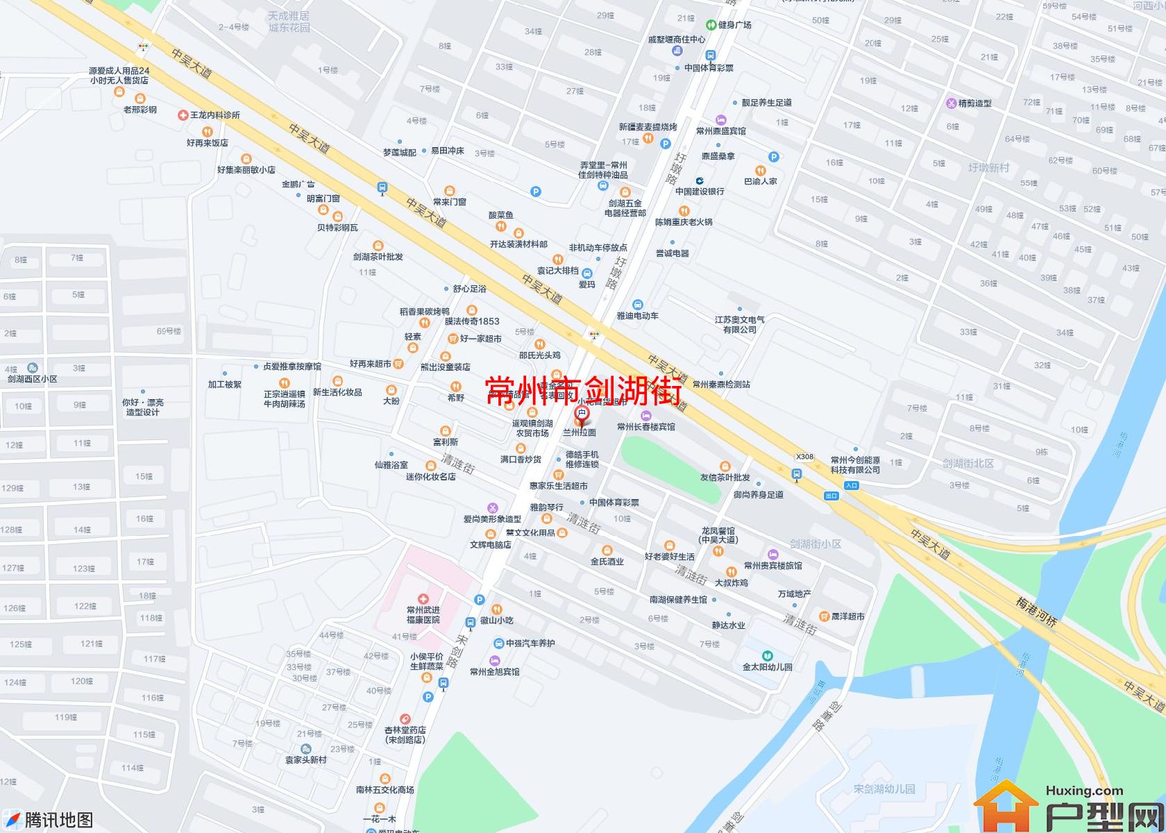 剑湖街小区 - 户型网