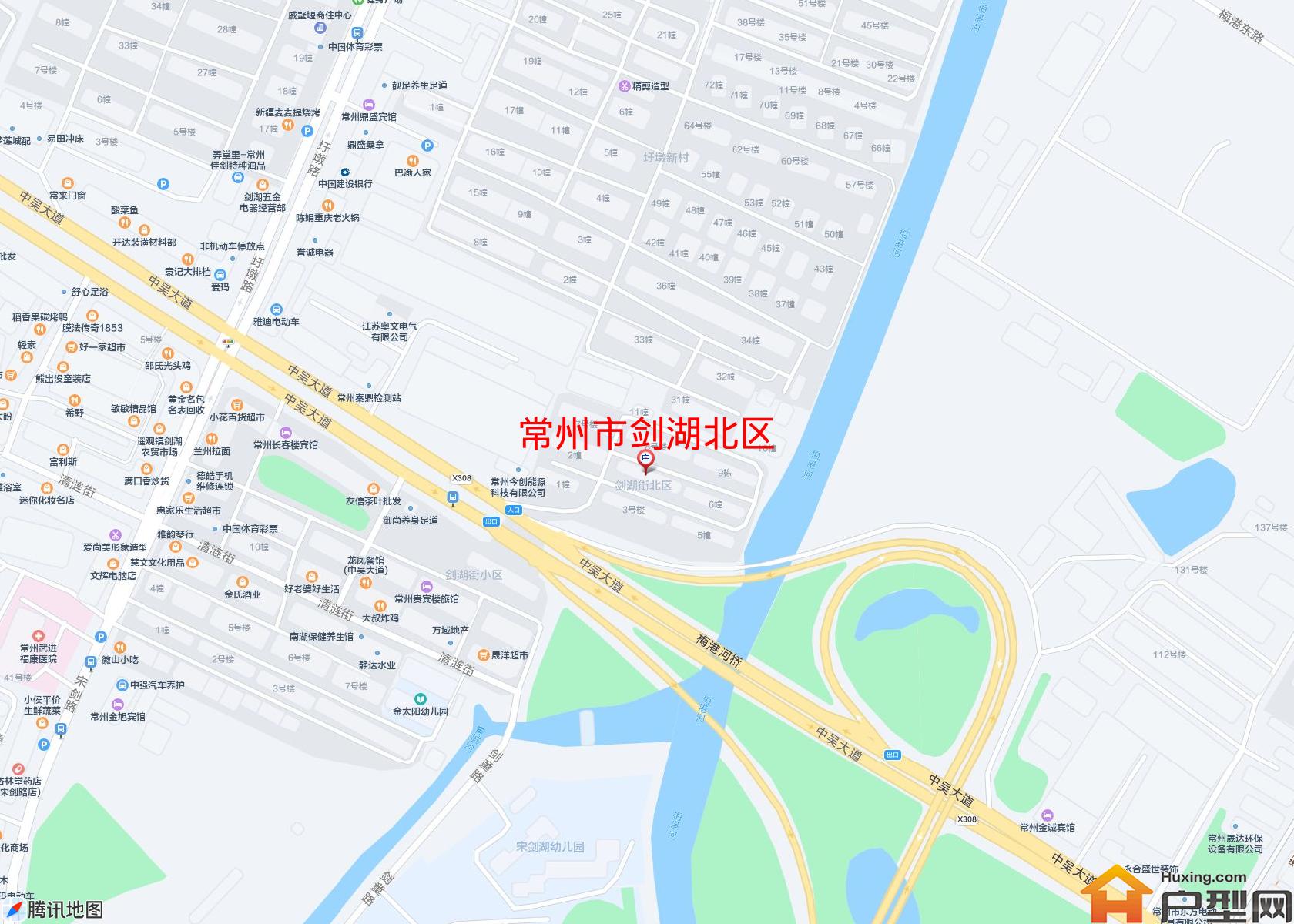 剑湖北区小区 - 户型网