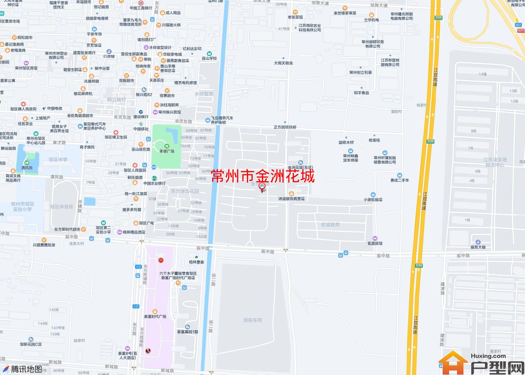 金洲花城小区 - 户型网