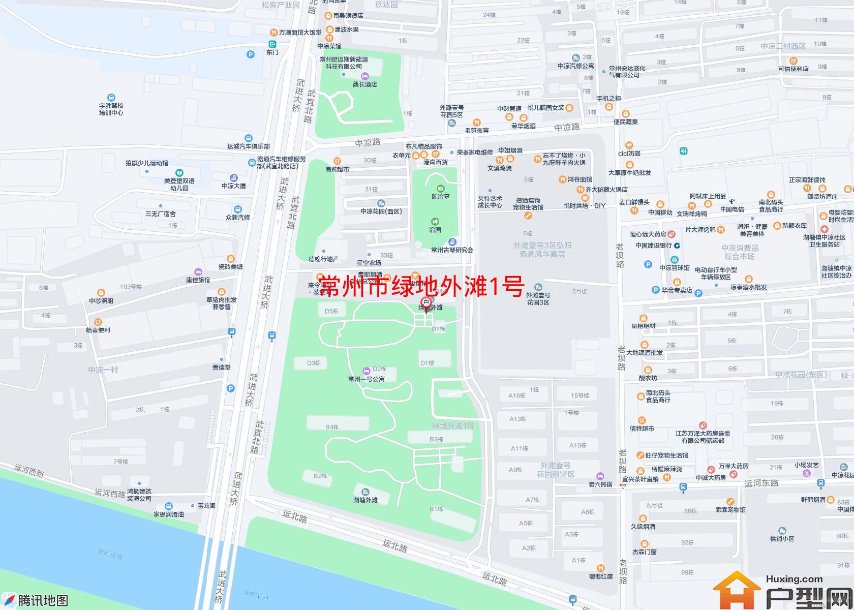 绿地外滩1号小区 - 户型网