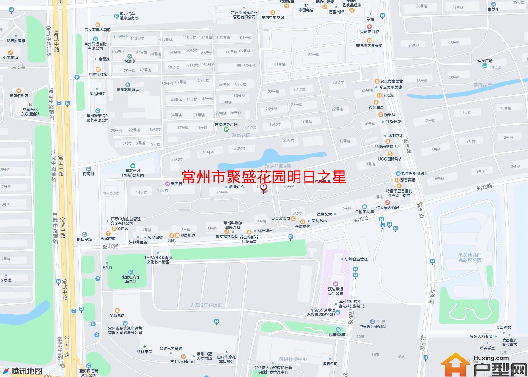 聚盛花园明日之星小区 - 户型网