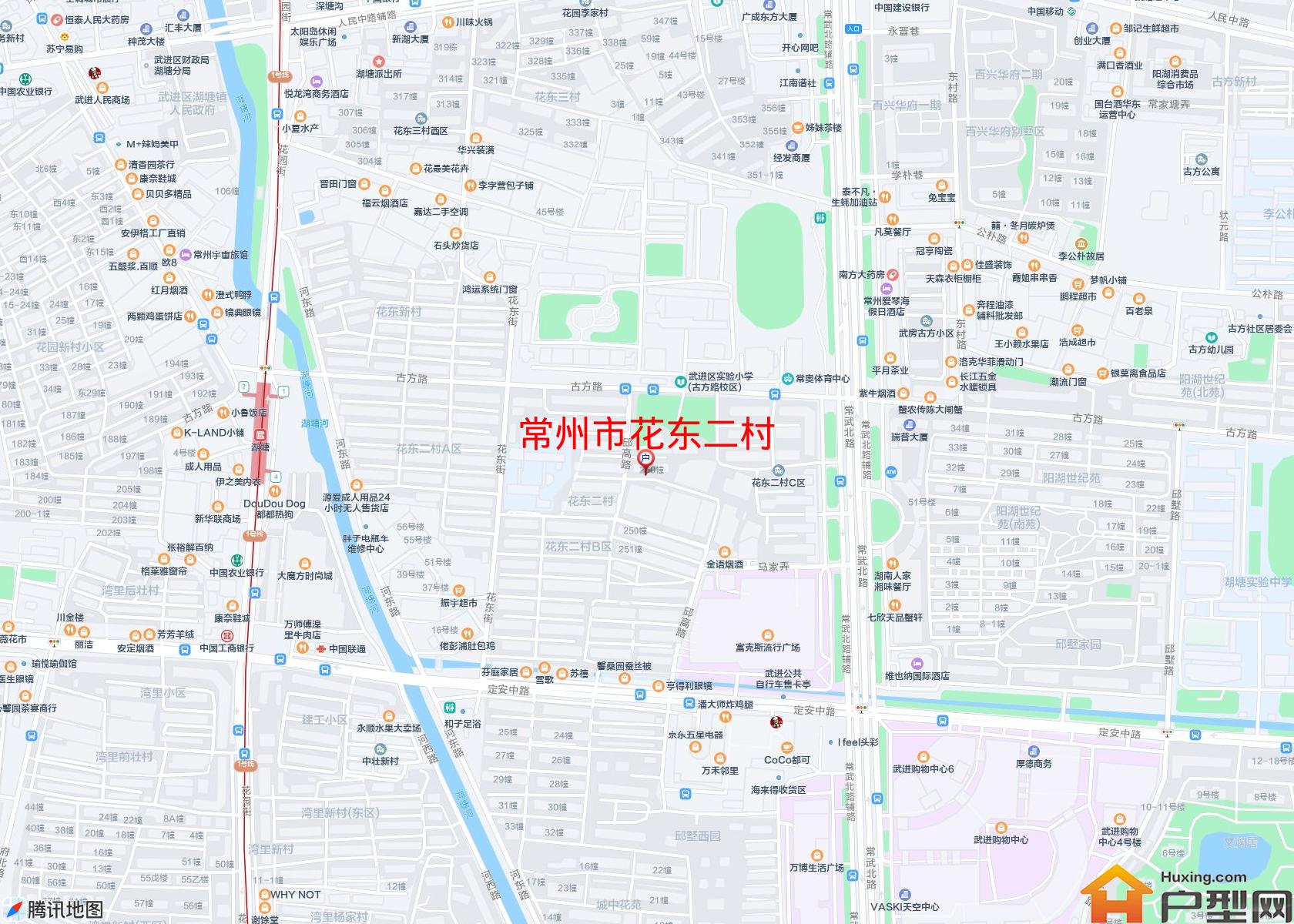 花东二村小区 - 户型网