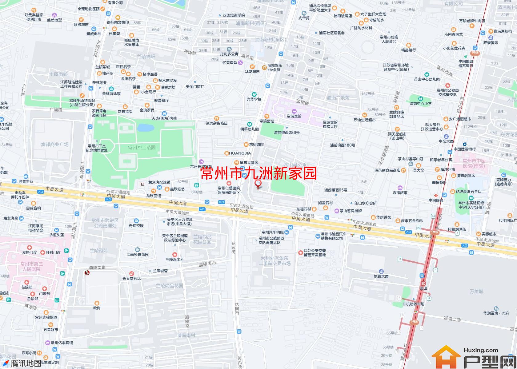 九洲新家园小区 - 户型网