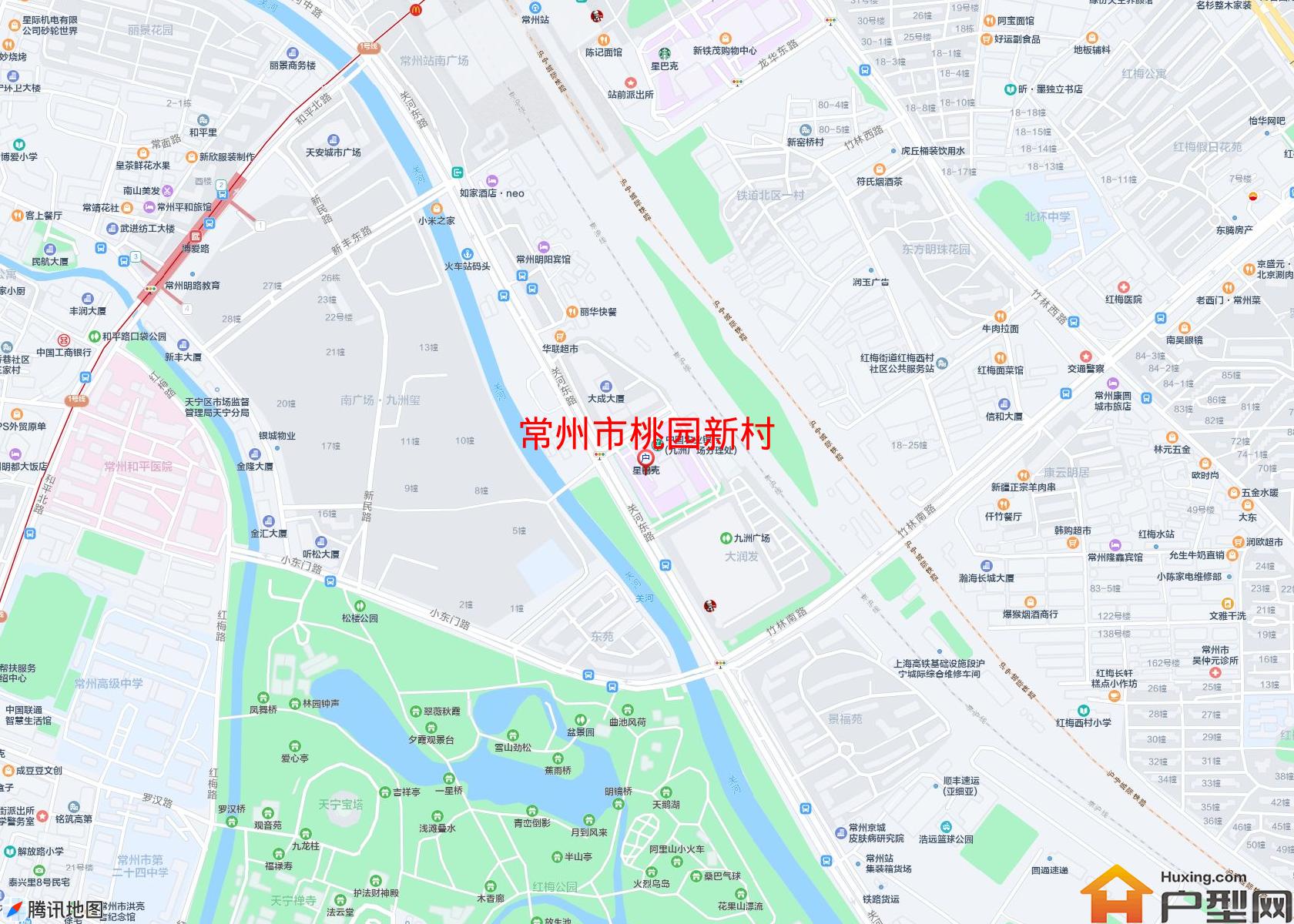 桃园新村小区 - 户型网
