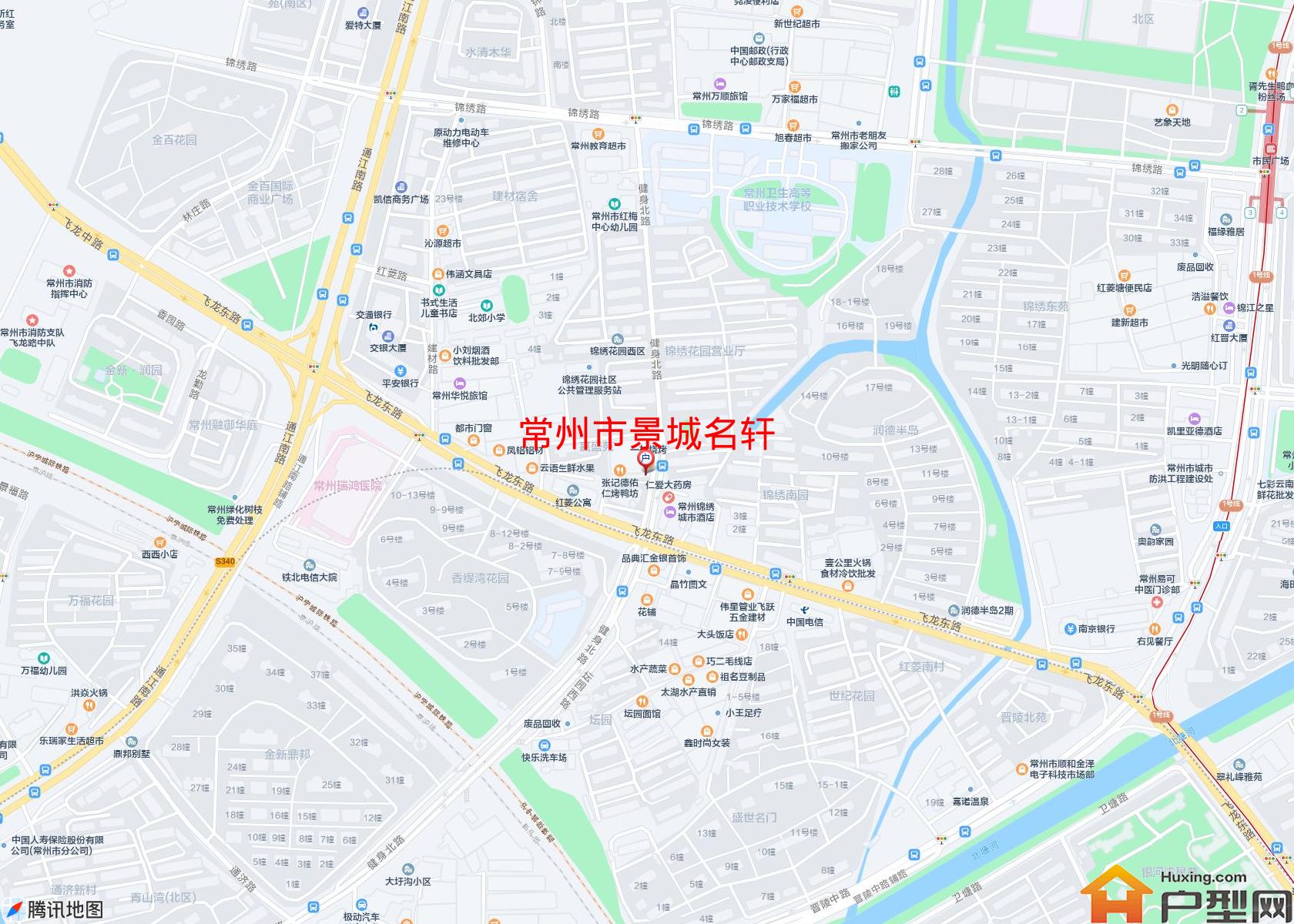 景城名轩小区 - 户型网