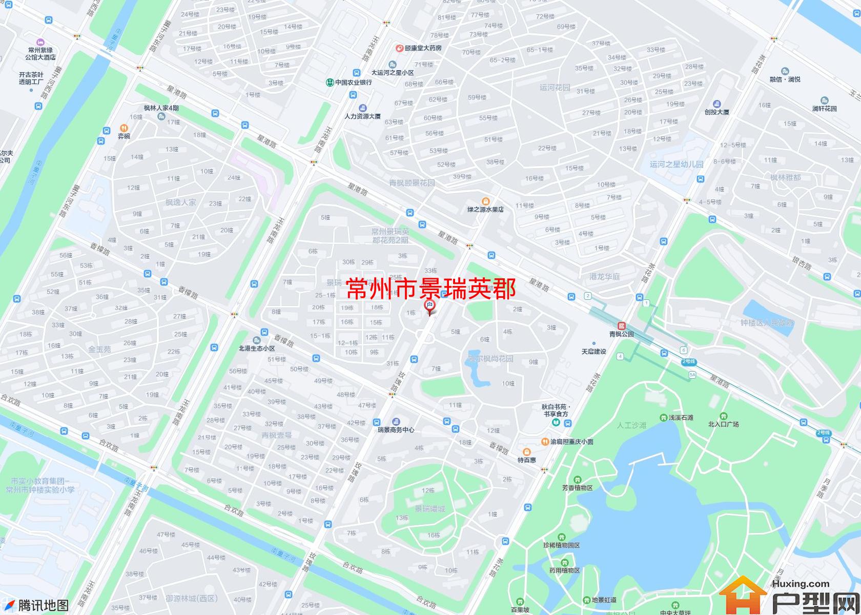 景瑞英郡小区 - 户型网