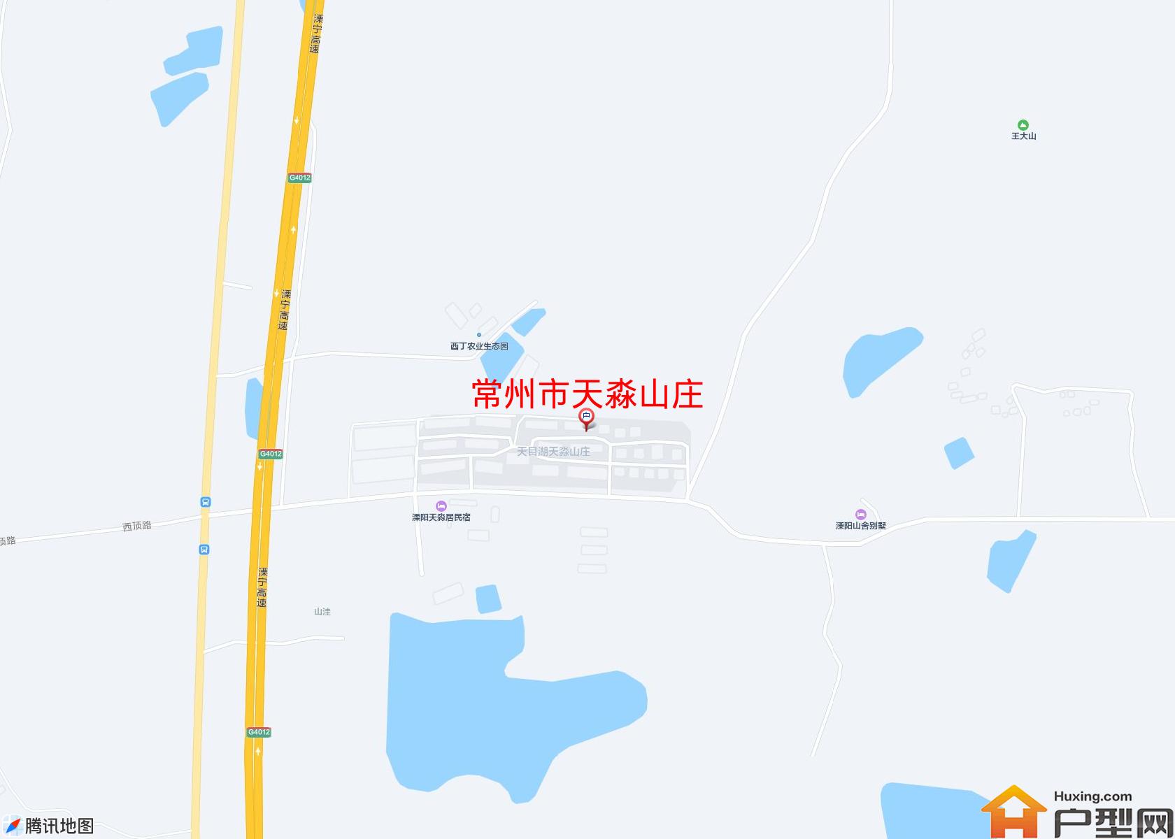 天淼山庄小区 - 户型网