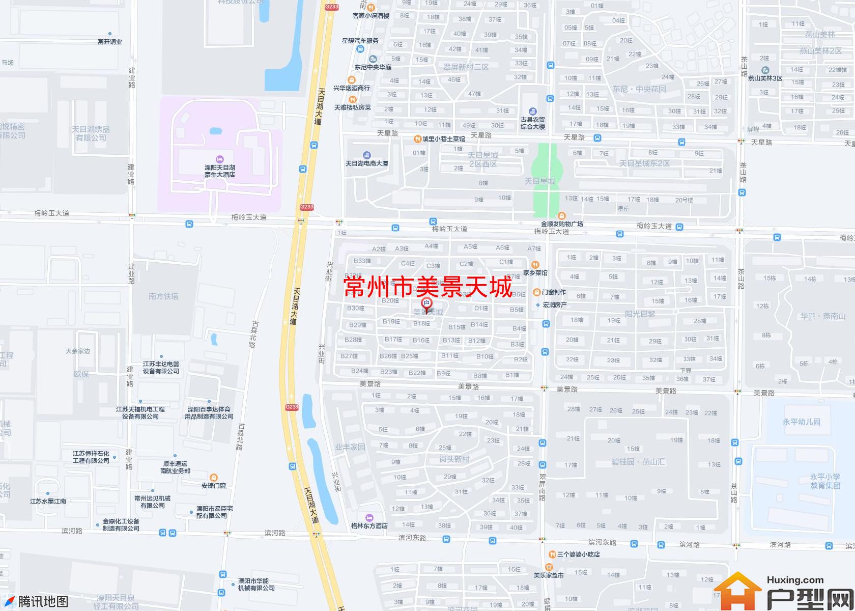 美景天城小区 - 户型网