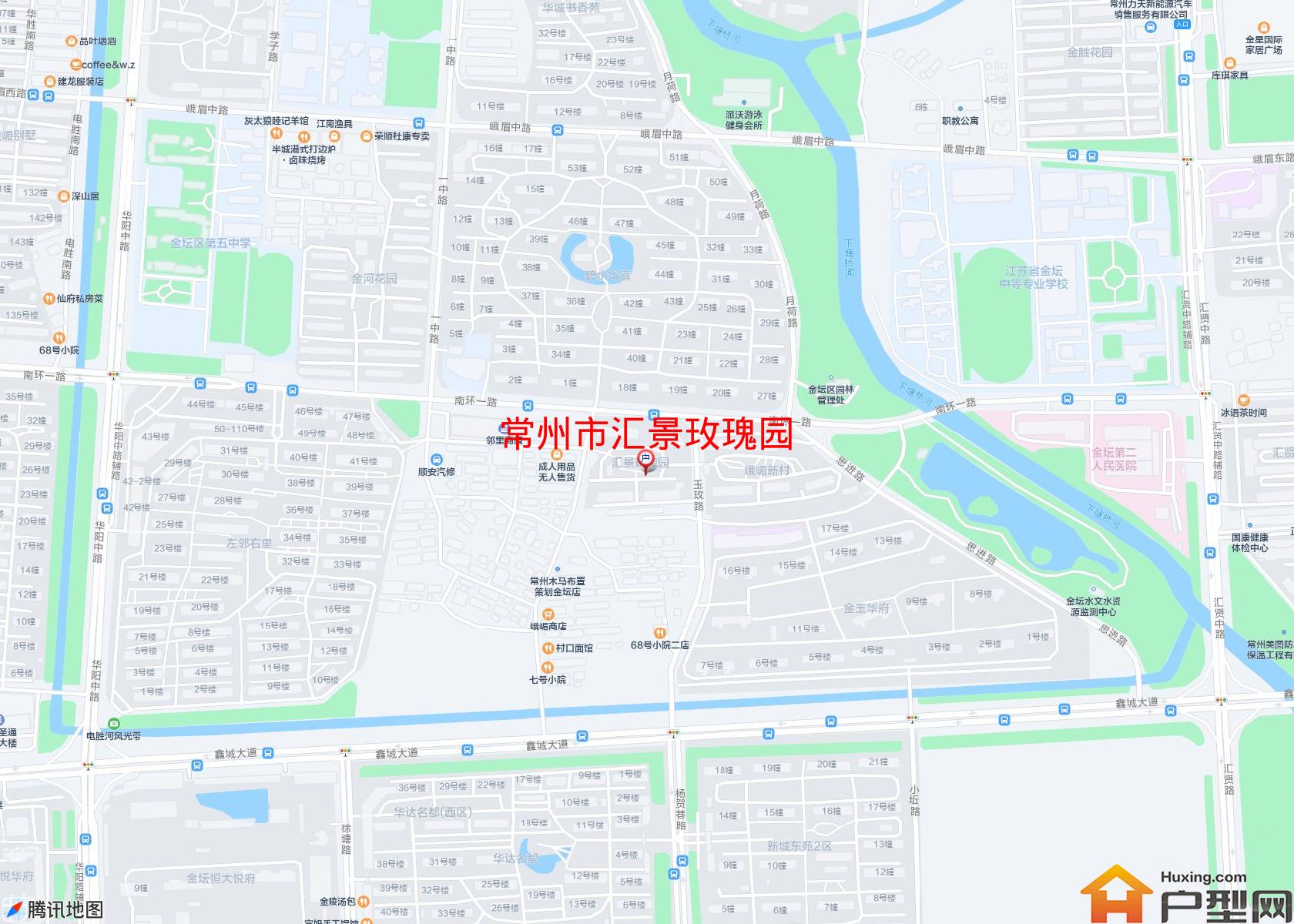 汇景玫瑰园小区 - 户型网
