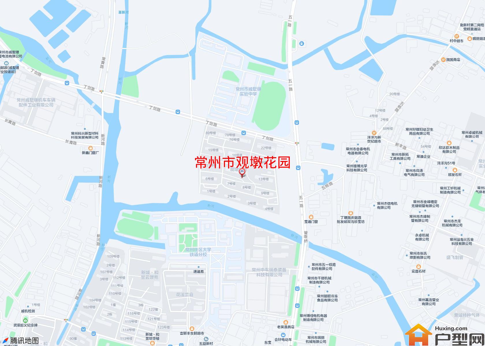 观墩花园小区 - 户型网