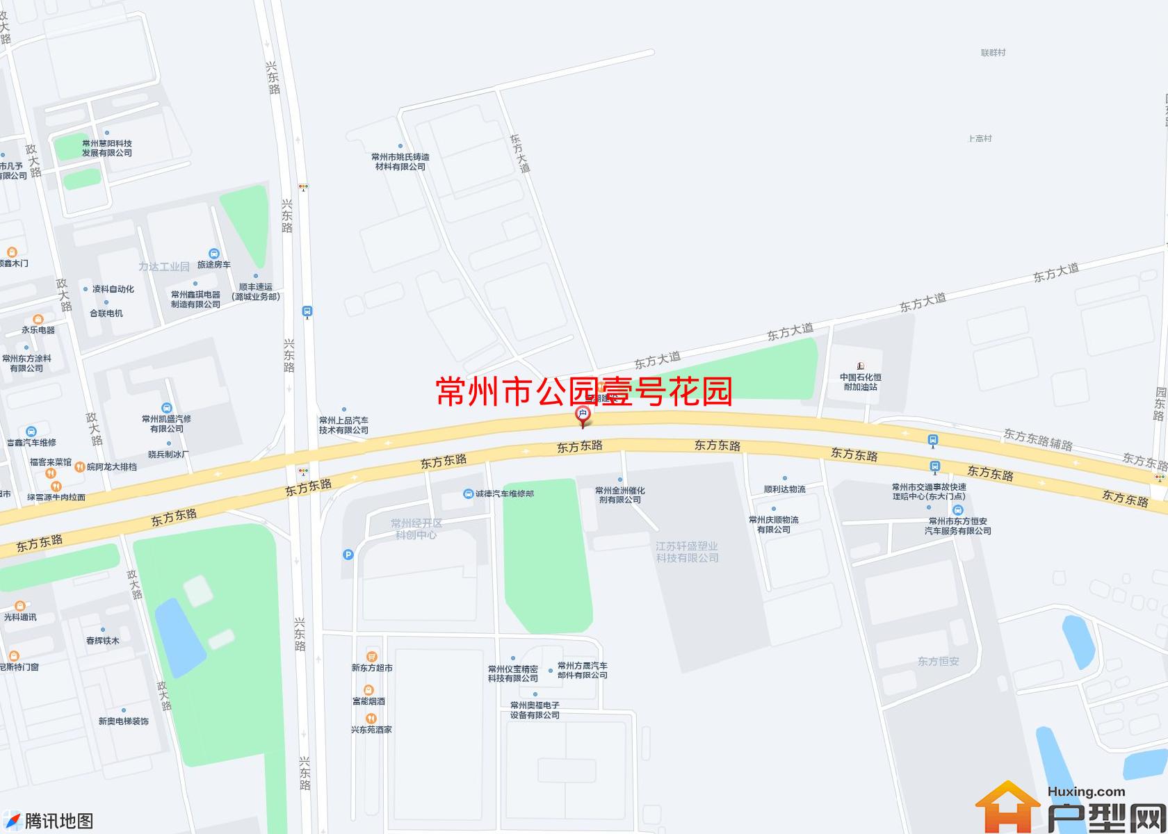 公园壹号花园小区 - 户型网