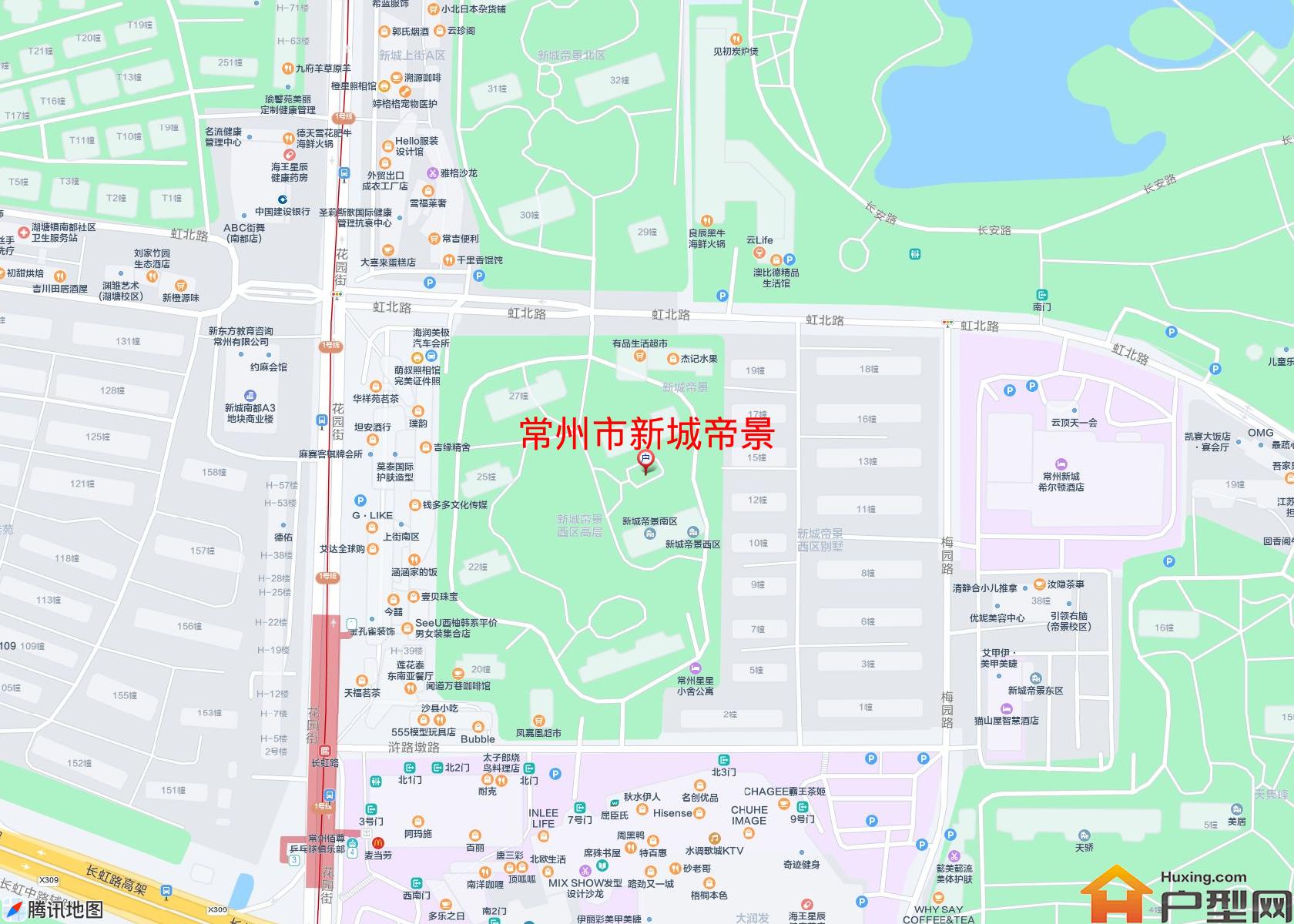 新城帝景小区 - 户型网