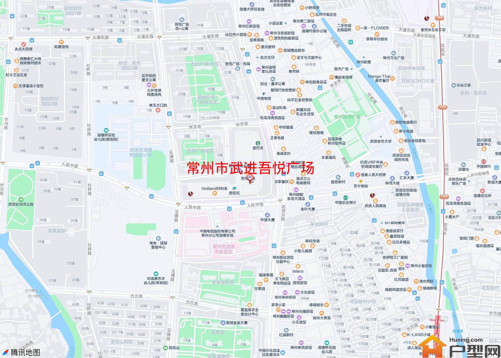 武进吾悦广场小区 - 户型网