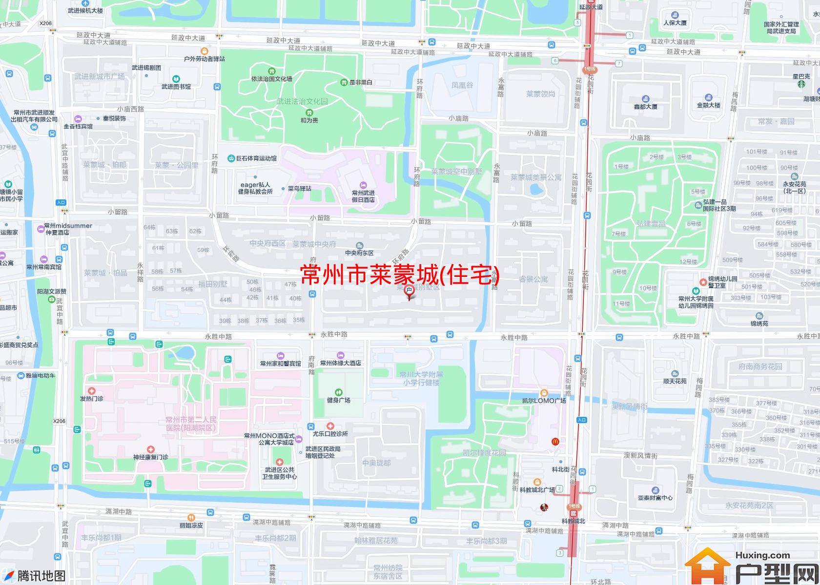 莱蒙城(住宅)小区 - 户型网