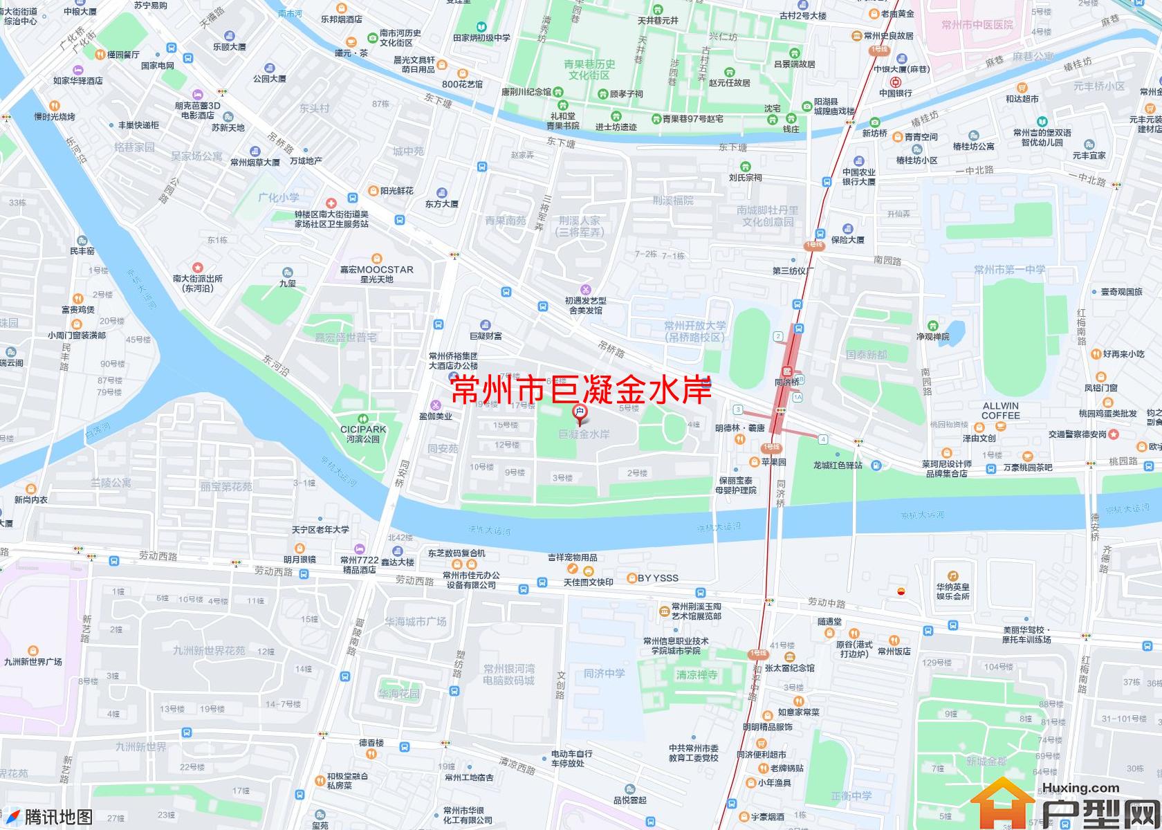 巨凝金水岸小区 - 户型网