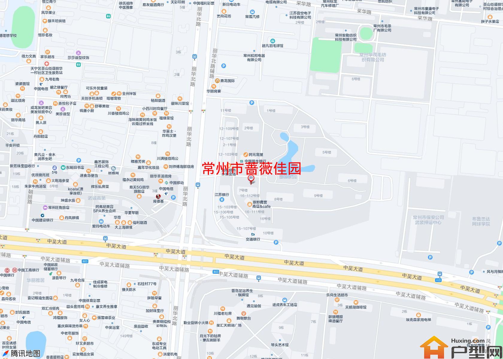 蔷薇佳园小区 - 户型网