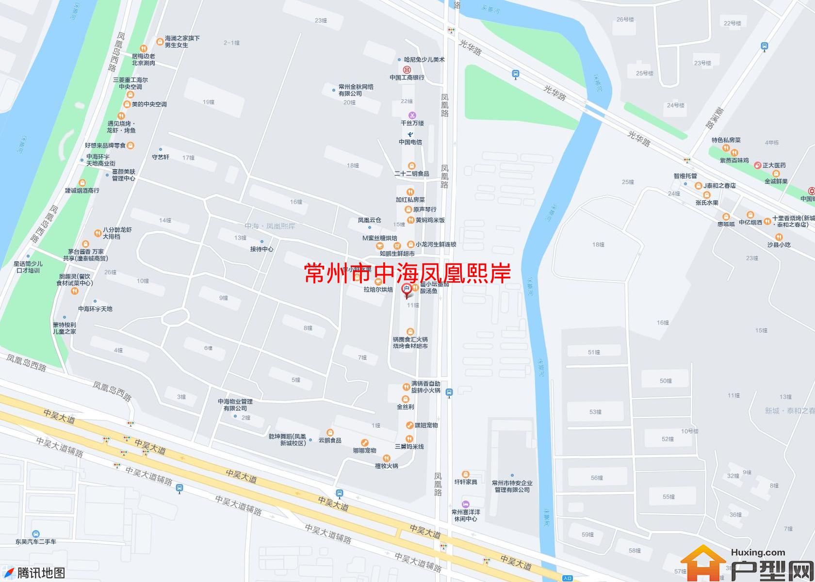 中海凤凰熙岸小区 - 户型网