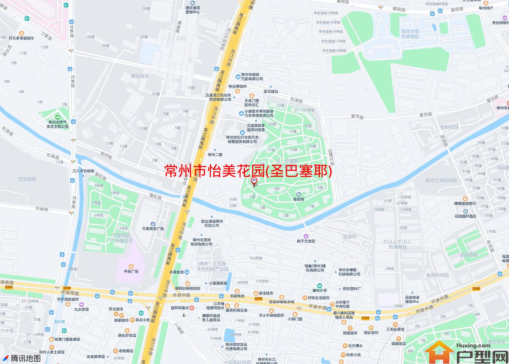 怡美花园(圣巴塞耶)小区 - 户型网