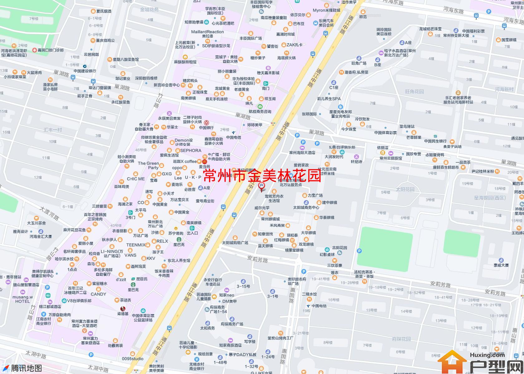 金美林花园小区 - 户型网