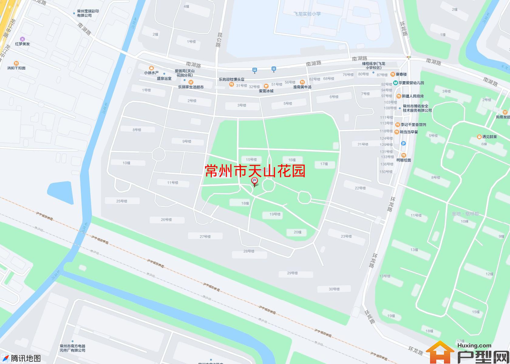 天山花园小区 - 户型网